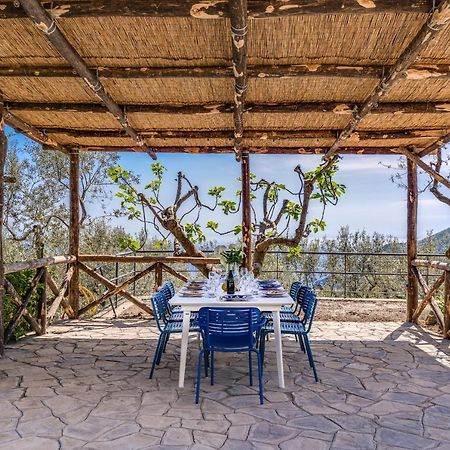 Villa Rusinella Minimalist Retreat With Sea Views Massa Lubrense Eksteriør bilde