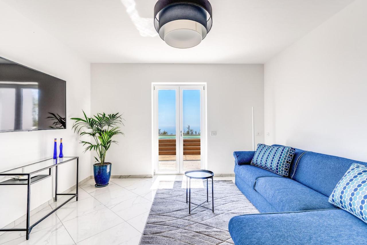 Villa Rusinella Minimalist Retreat With Sea Views Massa Lubrense Eksteriør bilde