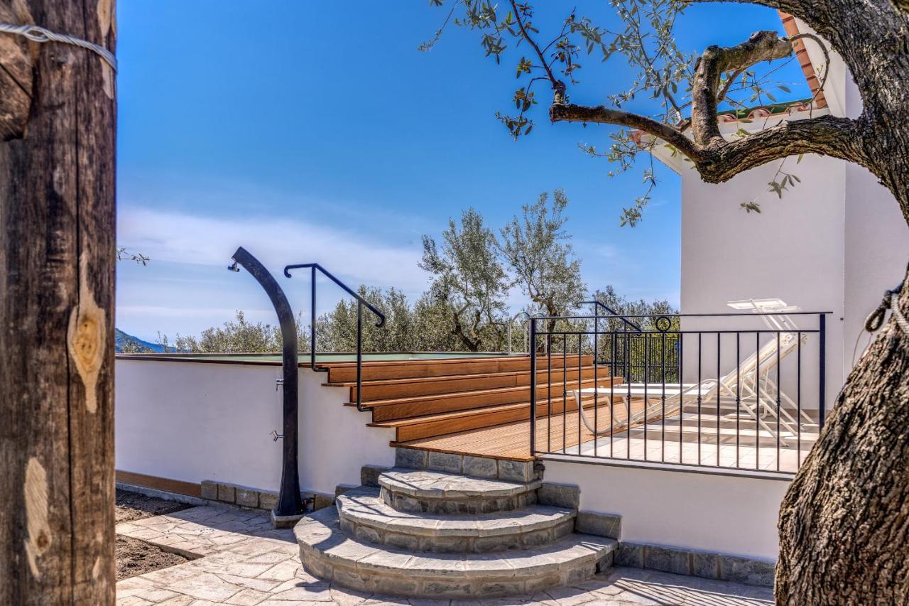 Villa Rusinella Minimalist Retreat With Sea Views Massa Lubrense Eksteriør bilde