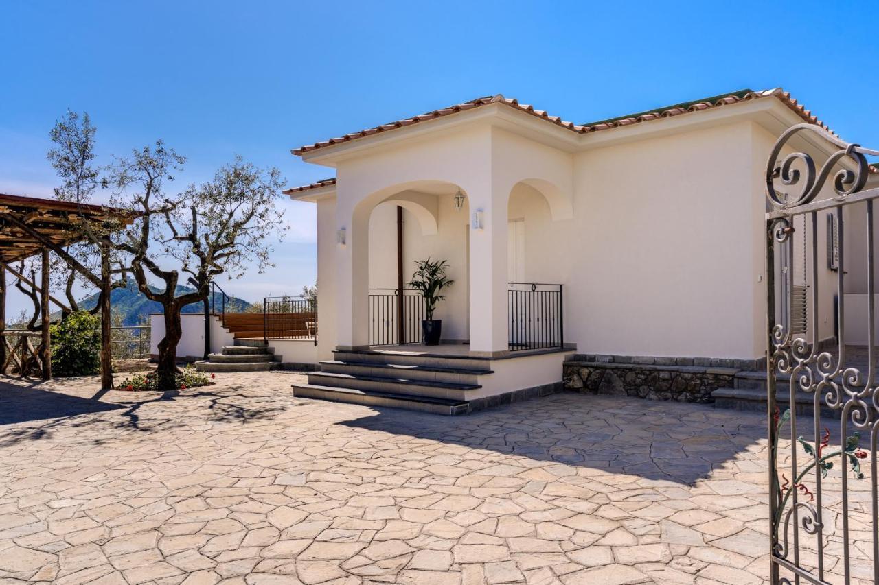 Villa Rusinella Minimalist Retreat With Sea Views Massa Lubrense Eksteriør bilde